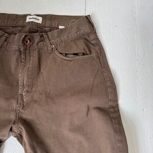 Taylor Stitch Men’s brown jeans